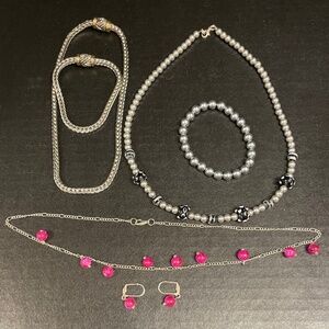 3 Vintage to Modern Necklace Sets Magnetic Beaded